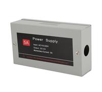 Aramox Fuente de Alimentación para Timbre 12V 5A, Construcción de Hierro | Adaptador de CA de 12 V, salida de 5 A 60 W, enchufe conectado, timbre con vídeo cableado, accesorio para hogar inteligente