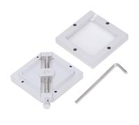 Aramox Jig de la Estación BGA BGA de 90x90 Mm BGA Jig, Aleación de Aluminio Kit de Soldadura Liviana Duradera para la Computadora Portátil CPU Mobile Digital Reelabo