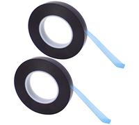 Aramox Juego de Cintas Eléctricas de Cinta de PVC, Paquete de 2, Película de Galvanoplastia de PVC, 20 Mm X 100 M, Aislamiento bajo para Placa de Circuito, PCB, Mantenimiento de Reparación de Acero