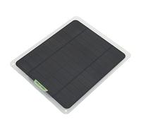 Aramox Kit de Batería de Panel Solar, Cargador de Goteo Monocristalino PET de 20 W y 12 V con Salida USB Dual, Mantenedor de Batería para RV, Coche, Barco, Carga de Teléfono de Emergencia Al Aire