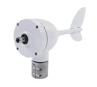 Aramox Kit de Turbina Eólica de 500 W con Controlador MPPT, Generador de Viento de Fibra de Nailon de 8 Aspas, Arranque de 2,5 M S, Imán Permanente Trifásico para RV, Barco, Cabina, Energía del