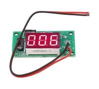 Aramox Módulo Contador de Disparo, Placa Contadora Acumuladora de 3 Dígitos PCB, Pantalla de Tubo Digital Rojo de 4 a 7 V, Conteo de Pulsos de Teclas, Reinicio de Energía a 0, para Inspección de