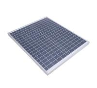 Aramox Panel Solar Cargador Solar Portátil Silicio Monocristalino Aluminio Agua Ligero Montaje en Vehículo Carga para Camping Viajes Coche Barco RV Motocicleta (20W)