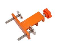 Aramox Posicionador de Instalación de Puerta de Gabinete, Plantilla de Montaje de Puerta Ajustable de Aleación de Aluminio con Tornillos de Fijación, Cinta Adhesiva para la Mayorí
