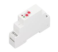 Aramox Relé de Retardo del Temporizador de Apagado Electrónico Relé de Retardo de Tiempo de PC 230 VCA 16 A con de Encendido de Apagado 0,1 S A 10 Días Carril DIN para Paneles de Control Electricistas