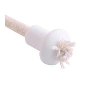 Aramox Soporte de Cerámica para Antorcha, Botella de Vino, Mecha para Lámpara de Aceite, Juego de 7 Mechas Resistentes Al Calor para Lámparas de Vela de Bricolaje, Transforma Botellas Vacías en