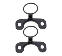 Aramox Soporte de Montaje para Cámara de Respaldo, Soporte Universal Ajustable de Acero Inoxidable con Adhesivo para Cámara de Visión Trasera de Coche, Orificio para Tornillo de (Montura de Mariposa