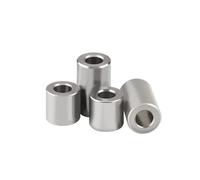 Arandela de buje espaciador sin rosca M6 M8 de acero inoxidable 304, junta hueca redonda, longitud de la manga: 2, 3, 4, 5, 6~40 mm(D16xM8 (5pcs),L 6mm)