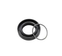 Arandela de junta tórica 5 juntas de doble labio for eje caucho nitrilo, sello aceite NBR 28 mm diámetro interior, junta tórica negro TC 37-52 exteri0r(28x37x4mm)
