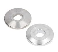 Arandela de Sujeción de Hoja de Sierra, Placa de Presión Compacta de Carburo Cementado, 2 Piezas, Tamaños Estándar, Diámetro de 45 Mm, Fácil Instalación para Sierra de Aluminio