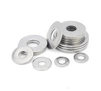 Arandela plana de acero inoxidable 304 DIN9021 | M1.6-M36, 1/10/100 piezas: for mantenimiento, automoción, maquinaria, fontanería.(M33 x 60 x 5,10Pcs)