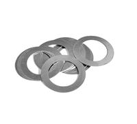 Arandela plana Junta de ajuste de acero inoxidable DIN988 304, arandela plana ultrafina, 0,1/0,2/0,3/0,5/1 mm, M2, M3, M4, M5, M6, M7, M8, M9, M10, M12-M40(M18x24 20pcs,0.3mm thickness)