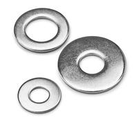 Arandela Plana M27 x 50mm, Grosor 4,0 mm, Arandelas de Acero Inoxidable 304, Adecuadas Para Tornillos y Pernos (4 Piezas)