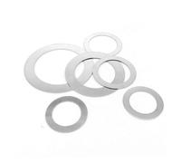 Arandelas, Arandelas de ajuste de precisión ultrafinas de acero inoxidable M2 a M40 de 20/100 piezas, arandelas de sujeción for juntas planas, delgadas, lisas y planas(0.2mm thick,M16x22xThick 20pcs)