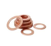 Arandelas de cobre, Junta de anillo sellado plano(M27x35x2 (3pcs))