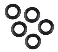 Arandelas de goma flexible para colador de canasta, paquete de 5 unidades para tamaños de drenaje de 78, 79, 80, 82, 83 mm, ayudan a prevenir fugas alrededor de los puntos de montaje del fregadero