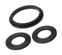 Arandelas de Goma, Juego de 3 Juntas Goma Silicona para Filtro Depuradora Lay Z Lazy Spa Tipo A B C, Compatible con Coleman, Apto para Aguas Termales y Natación