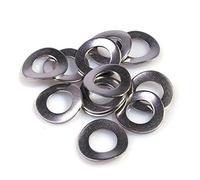 Arandelas elásticas onduladas Acero inoxidable 304 M3-M20 | Las arandelas elásticas curvadas absorben la vibración for las sujeciones industriales(M16 3pcs)