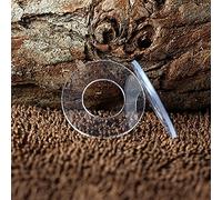 Arandelas planas Arandelas de PVC M2-M12 Transparentes Planas Acolchadas for Tornillos 100 uds(Hard,M12x20x0.5mm 100pcs)