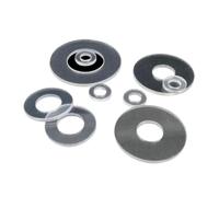 Arandelas planas Arandelas planas de PVC M1.6 a M12 (paquete 200 unidades)(Hard 100 pieces,M12x20x1mm)