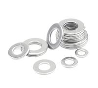 Arandelas planas de acero inoxidable | Tamaño: varios tamaños métricos M, uso: for montaje de tornillos y pernos.(M27x50x4 2pcs)