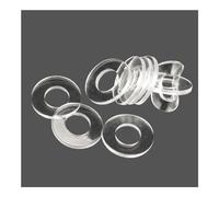 Arandelas planas Junta aislante transparente de PVC (50/100/200 unidades, varios tamaños)(Soft,M8*20 * 1-50Pcs)