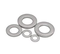Arandelas planas M22 - M64 Arandela de acero inoxidable 304 M30 M36 M40 1/15 piezas(M27-6PCS)