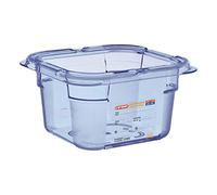 Araven GP571 GN1/6 ABS - Recipiente para alimentos (100 mm), color azul