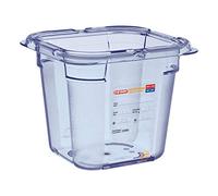 Araven GP572 GN1/6 ABS - Recipiente para alimentos (150 mm), color azul