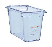 Araven GP581 GN1/3 - Recipiente para alimentos (200 mm), color azul