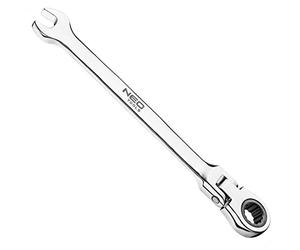 arbeitsbedarf24 NEO TOOLS - Llave combinada con articulación (24 mm)