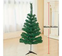 Árbol de Navidad Artificial. Árbol artificial navideño Economico, Árbol de Hoja PET, Árbol verde Navidad, 60cm 90cm 120cm 150cm 180cm 210cm Arbol barato Decoración Hogar, Jardin, Centro Comercial, Res