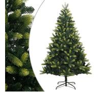 Árbol De Navidad Artificial Con Bisagras Y Soporte 240 Cm Vidaxl