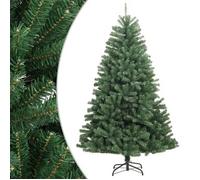Árbol De Navidad Artificial Con Bisagras Y Soporte Verde 240 Cm Vidaxl