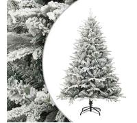Árbol De Navidad Artificial Con Nieve Pvc Y Pe Verde 180 Cm Vidaxl