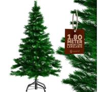 Árbol de Navidad artificial con soporte 180cm