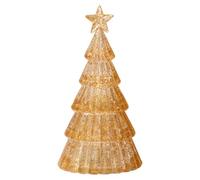 Árbol de Navidad iluminado decorativo en miniatura para decoración de mesa | Decoración de árbol de Navidad para cocina, repisa, escritorio, sala de estar, dormitorio