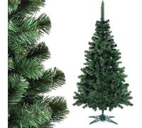 Árbol de Navidad KADAX, abeto alpino, árbol de Navidad artificial de PVC (elfo navideño, 180 cm, versión 2)