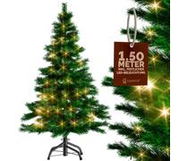 Árbol de Navidad luces LED artificial 150cm
