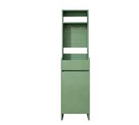 Árbol de pasillo con zapatero, organizador de entrada multiusos para vestíbulo y entrada de casa, elegante solución de almacenamiento verde, 40 x 35 x 200 cm