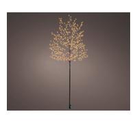 Arbol iluminado exterior 480 leds luz cálida
