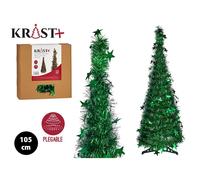 Arbol navidad 105 cm espumillon verde 90669