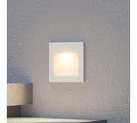 Arcchio Aplique LED empotrable Zamo, lamas, blanco, metal, IP65