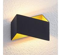 Arcchio Assona aplique, negro-oro