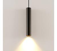 Arcchio Ejona lámpara colgante, altura 35 cm, negro, aluminio