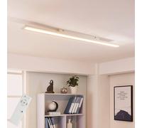 Arcchio Panel LED Arya, 120 cm, blanco, atenuable, aluminio