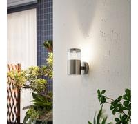 Arcchio Rudolfine aplique de exterior, acero inoxidable V4A