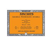 Arches 1795088 Bloc para Acuarelas, Madera, Color Blanco, 51 x 36 x 1 cm
