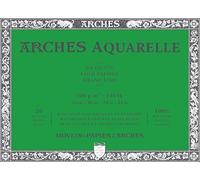 Arches Aquarelle 100% Fino 300g Bloc Encolado 4L 26x36 20 hojas Blanco Natural
