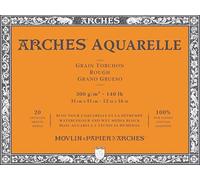 Arches Bloc de dibujo Watercolour Rough Blanco natural 20 41 x 31 cm 300 g